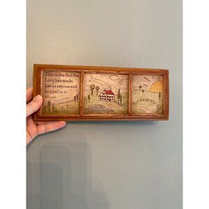 Christian Decorative Wooden Wall Plaque This is the day that the Lord has made P